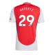 Arsenal Kai Havertz #29 Replike Domaci Dres 2024-25 Kratak Rukav